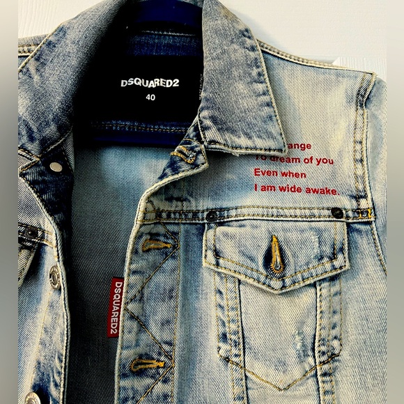 DSQUARED2 Jackets & Blazers - New jeans jacket made in Italy